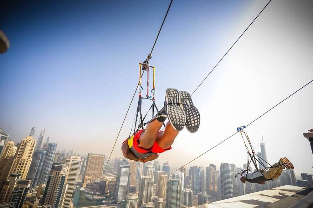 Ziplining