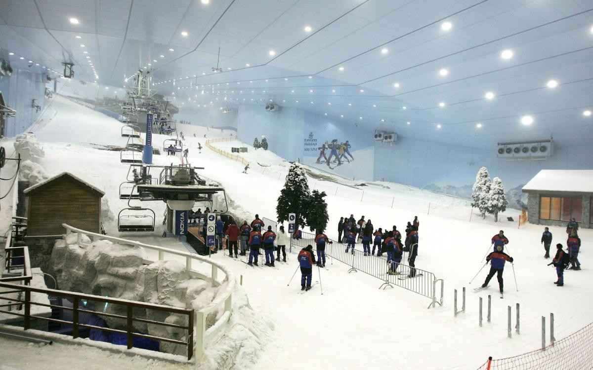 Indoor Skiing