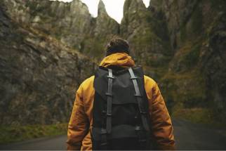 hiking and volcano climbing