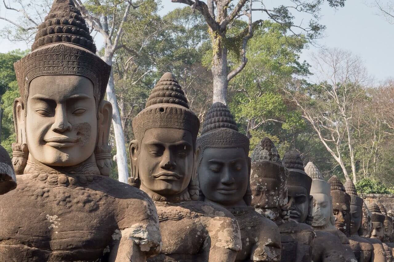 Angkor Wat's five