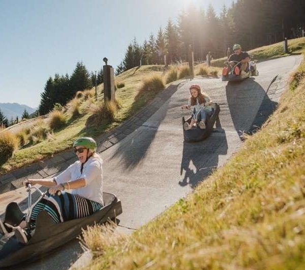 Luge Rides at Skyline Queenstown