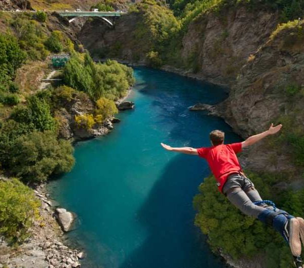 Bungee Jumping at Kawarau Bridge