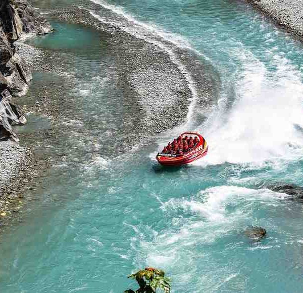 Jet Boat Ride at Canyon Chaos