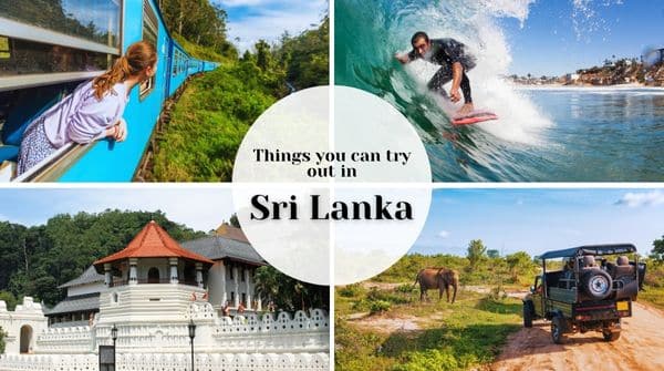 Things you can try out in Sri Lanka